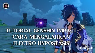 Tutorial Genshin Impact Cara Mengalahkan Electro Hypostasis [upl. by Esertak]