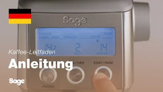 The Smart Grinder™ Pro  Optimale Verwendung der Kaffeemühle  Sage Appliances DE [upl. by Cumings]