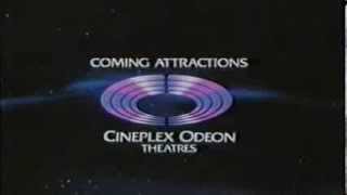 Cineplex Odeon TheatresComing Attractions 19861987 2nd logo 1080 HD [upl. by Esta936]