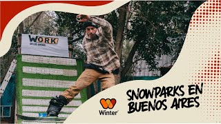 Snowparks en Buenos Aires rampas sin nieve [upl. by Martynne]