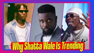 Shatta Wale Blḁst Sarkodie Stonebwoy amp Criticizes Black Sherifs Style [upl. by Llenrap]