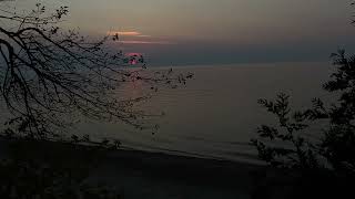 Gorgeous Sunset over Lake Huron Part 44 kincardine ontario lakehuron sunset relaxing calm [upl. by Yeoz783]