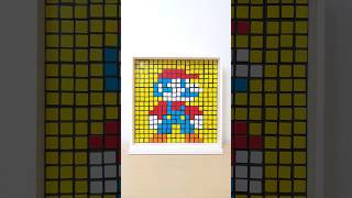 Lets make Mario with cubes [upl. by Eleik]