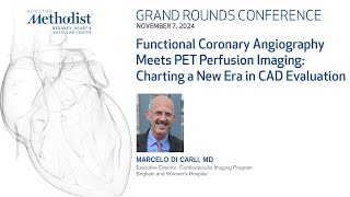 Functional Coronary Angiography Meets PET Perfusion Imaging New Era in CAD Evaluation M Di Carli [upl. by Adnohsad]