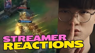 Reactions To Faker Finding Ruler INSANE PLAY  Worlds 2023 [upl. by Bela173]