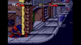 SpiderMan and Venom Maximum Carnage  Complete Walkthrough Sega Genesis [upl. by Rachaba]