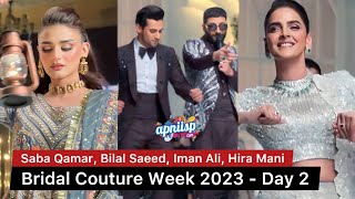 BCW 2023  Saba Qamar Iman Ali Hira Mani Bilal Saeed Falak Shabir Momin Saqib [upl. by Sixele]