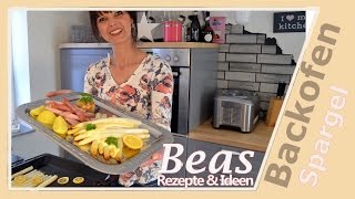 Spargel im Backofen  einfach  lecker  Schnelles Rezept [upl. by Ahsirk713]