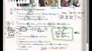 Lecture 31 Netzwerk A1 Chapter 7 Arbeitsbuch German Language A1 SelfStudy [upl. by Arutak]