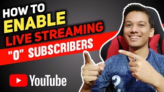 How To Enable Live Streaming On Youtube With 0 Subscribers On Mobile Hindi [upl. by Nikal]