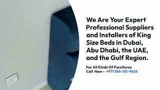 Buy Best King Size Beds and Installation Service in Dubai and Abu Dhabi Best King Bedroom Sets [upl. by Enaywd]