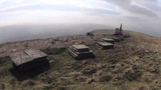 Pennine Way National Trail  Pen y Ghent flagging [upl. by Anirak]