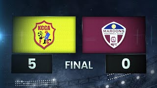 HIGHLIGHTS  Kampala Capital City Authority 50 Maroons FC  StarTimes UPL MD7 2425 [upl. by Cob]