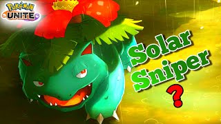 Venusaur Solar Beam Like Sniper  Pokemon Unite Gameplay Hindi [upl. by Popelka]