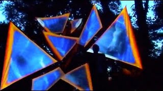 quotFragmentequot  video art installation 3D projection mapping  JeanRobert Valentin [upl. by Wendeline]