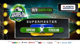 SUPREMO X PERICULUM  CAMPEONATO SUPERMASTER DA ADVOCACIA  09102024 [upl. by Secor]