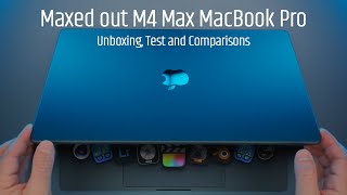 Maxed Out M4 Max MacBook Pro Unboxing Test and Comparisons  Nano Texture Comparison [upl. by Attekal]