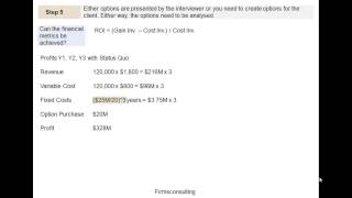 Framework for a McKinsey Bain BCG Acquisition Case [upl. by Anderer]