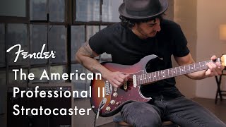 Exploring The American Professional II Stratocaster  American Professional II Series  Fender [upl. by Nananne371]