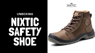 Nixtic Shoes Unboxing  Malaysia No1 Safety Shoe Brand [upl. by Lammaj]