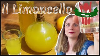 Limoncello Likör selber machen Italienische Spezialität Einfaches Rezept [upl. by Leviram878]