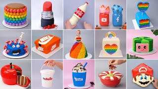 Top 1000 Viral Cake Decorating Ideas  More Colorful Cake Decorating Compilation  Satisfying Cakes [upl. by Skylar165]