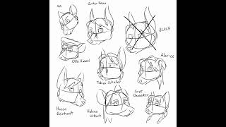 5292023 Rough Character Sketches 2023 2 [upl. by Allianora]