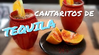 CÓMO PREPARAR CANTARITOSJARRITOS DE TEQUILA  El ChéFerruz [upl. by Nyliak]