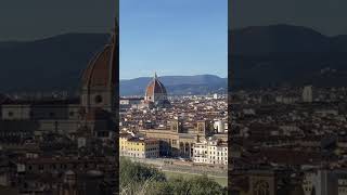 Walk to Piazzale Michelangelo in Florence Italy  An Italy Must See [upl. by Elatia474]