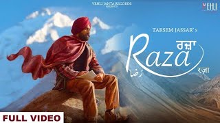 Raza  Tarsem Jassar Official Video  New Punjabi Songs  MixSingh  Latest Punjabi Songs 2022 [upl. by Atselec]