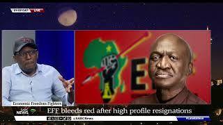 EFF leadership exodus  Can the party survive departures [upl. by Sutphin179]