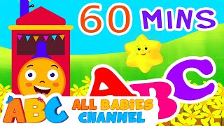 All Babies Channel  ABC Train Song  Nursery Rhymes For Children [upl. by Dedie454]