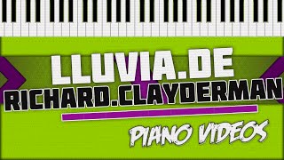 Lluvia de primavera  Richard Clayderman Piano Tutorial  Piano videos ツ [upl. by Cressy]