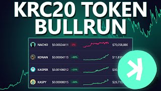 KRC20 Tokens Are Having Thier Own Bullrun [upl. by Iris]