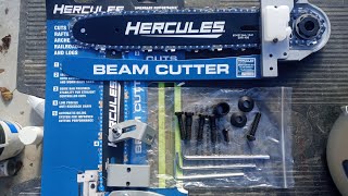 Lets get to Cutting some 2x6s wthe New Beam Cutter grom Harbor Freight [upl. by Epoillac]