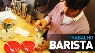 Trabalhando na Irlanda Barista  EDublin TV [upl. by Raymund]