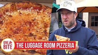 Barstool Pizza Review  The Luggage Room Pizzeria Pasadena CA presented by ted [upl. by Nylrebmik]