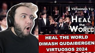 Heal the World  Dimash Qudaibergen PDomingo Jr Miklósa Nechayeva Čulič Anisovych PAUL REACTS [upl. by Gudrin2]