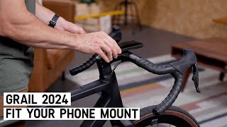 How to fit the phone mount to your Grail [upl. by Colinson]