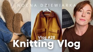 🎃Koszmar dziewiarki czy twórczy proces Filcowanie wełny  Inspiracje  Knitting Vlog [upl. by Arhaz]