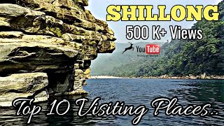 Shillong Top 10 Tourist Places  Meghalaya Tourism [upl. by Nosde335]