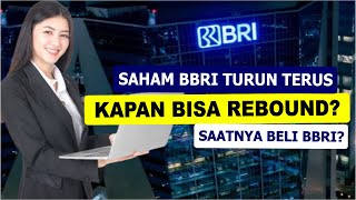 4 Alasan Saham BBRI Turun Terus Yakin Bakal Naik Lagi ke 6400 [upl. by Esilrahc69]