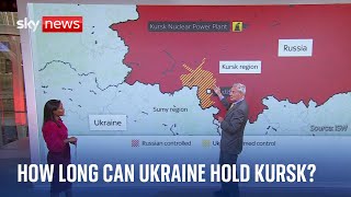 UkraineRussia war How long can Ukraine hold Kursk [upl. by Staford]