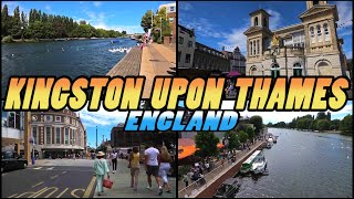 KINGSTON UPON THAMES  London 4k [upl. by Libyc]