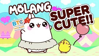 SUPER CUTE Molang A Happy Day [upl. by Urbanna]