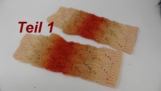 Stricken Armstulpen EINFACH Teil 1 [upl. by Derfla]