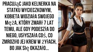 KELNERKA ZAMROŻONA gdy zobaczyła MĘŻA który zmarł 7 lat temu [upl. by Sirronal]