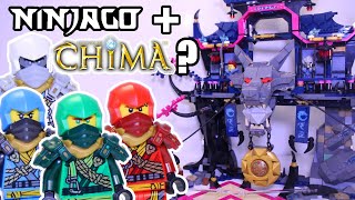 This Feels Like A Ninjago amp Chima CROSSOVER Set Wolf Mask Shadow Dojo [upl. by Braswell]