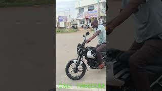 CNG bike Test ride automobile bajaj srikovaicars tamil DNV FREEDOMSRIMOTORS NATRAMPALLI [upl. by Hseyaj119]