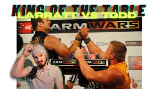 Armwrestling  Devon Larratt v Monster Michael Todd  King of the Table  Who is the favorite [upl. by Cirde]